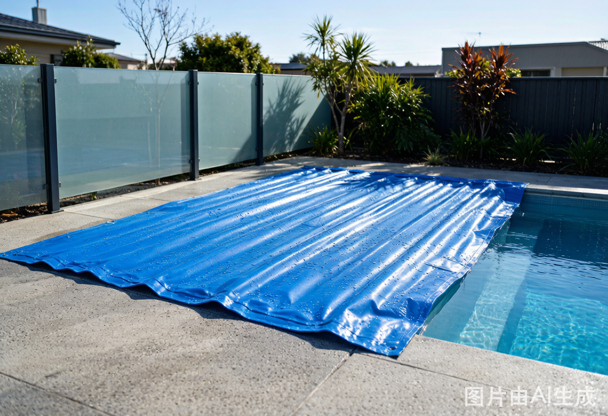 Swimming pool PVC cover